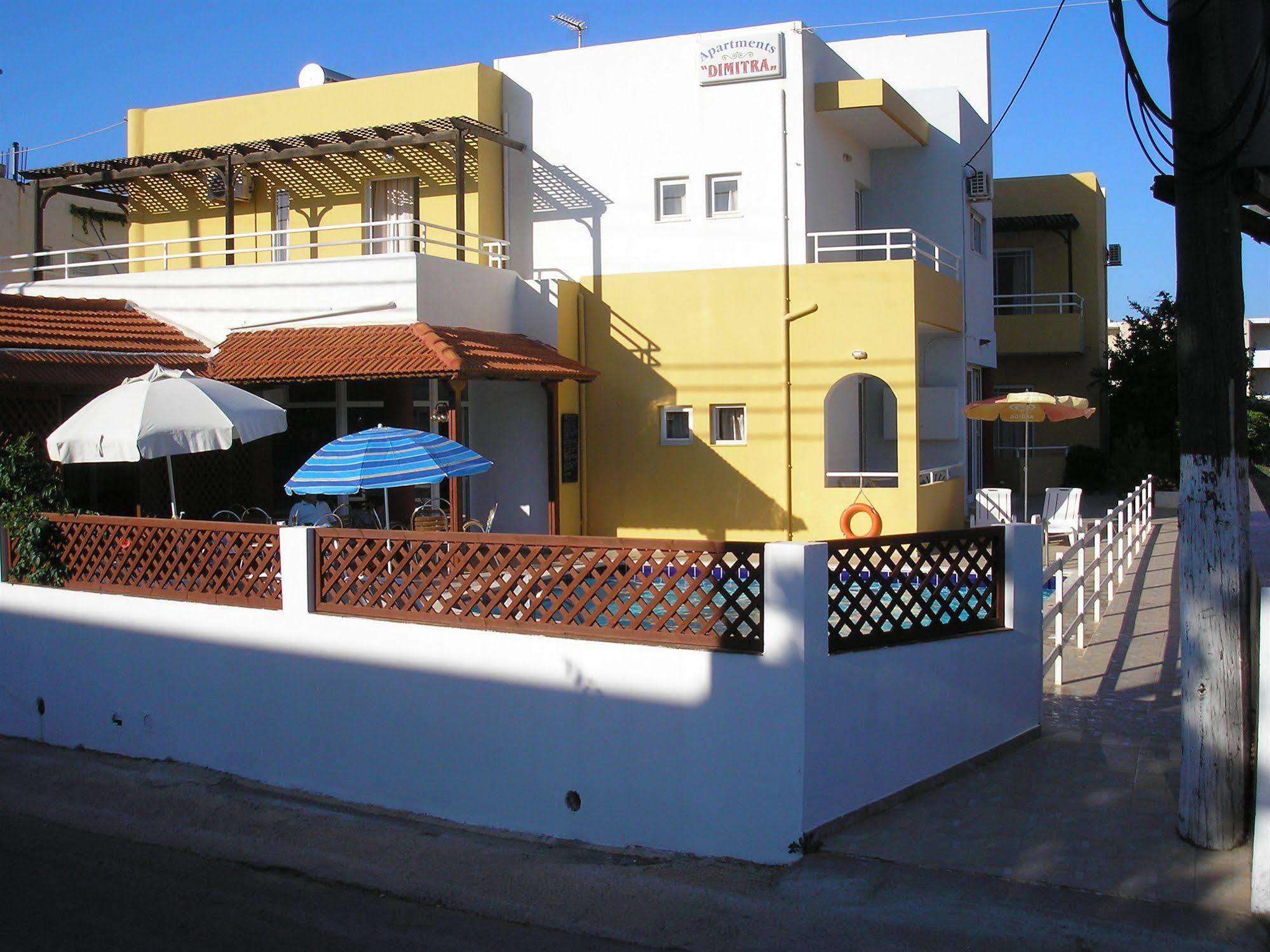 Dimitra Apartments Gouves Exterior photo